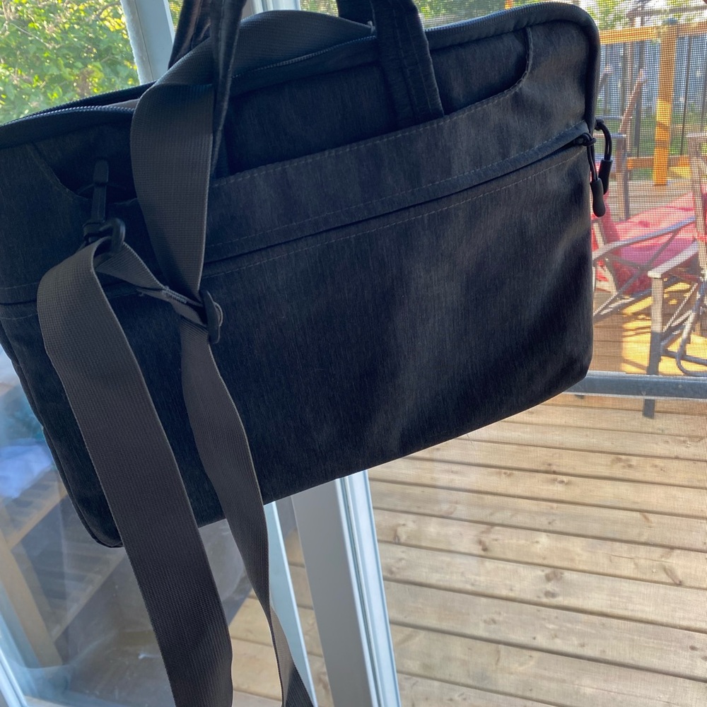 Gray Laptop Bag